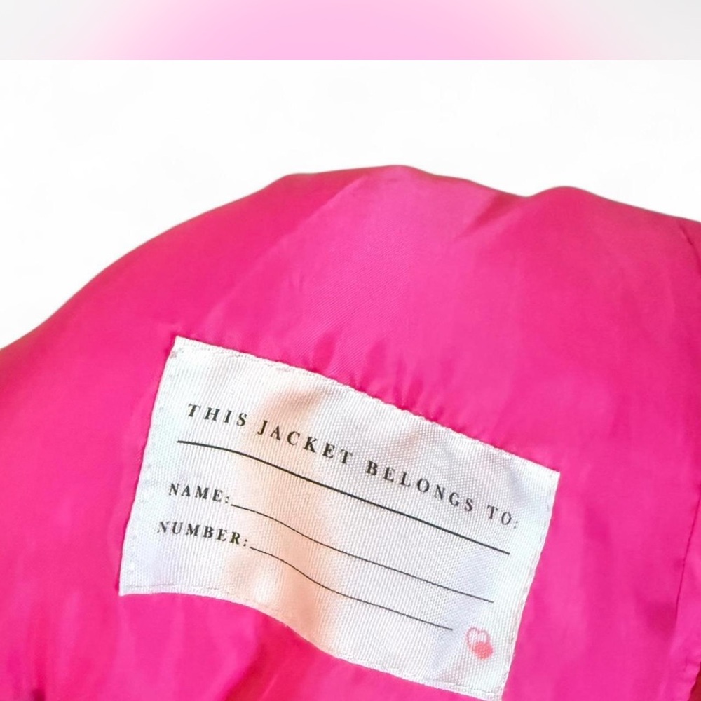 Carter’s Girl Size 4 Pink‎ Puffer Winter Fall Jacket - Picture 5 of 5